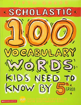 现货 100 Vocabulary Words Kids Need to Know by 5th Grade 100个单词词汇