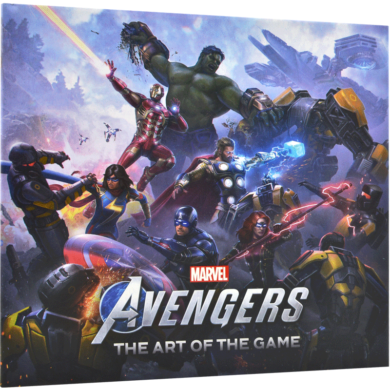 现货 漫威复仇者联盟游戏设定集 英文原版 Marvel Avengers Art of the Game PS4游戏 史克威尔艾尼克斯 概念艺术设计 故事板