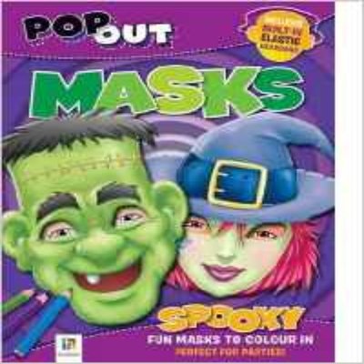 现货 Pop Out Masks Book : Spooky