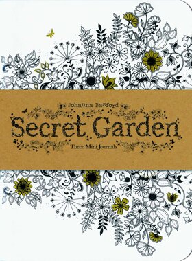 现货 英文原版Secret Garden: Three Mini Journals秘密花园日记