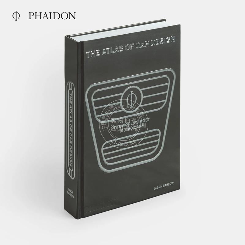 世界经典名车设计图集 Phaidon出版社 汽车设计图鉴 Jason Barlo 英文原版 The Atlas of Car Design: The World's Most Iconic Ca