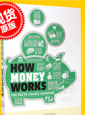 现货 财富如何运行 DK百科系列 英文原版 How Money Works: The Facts Visually Explained