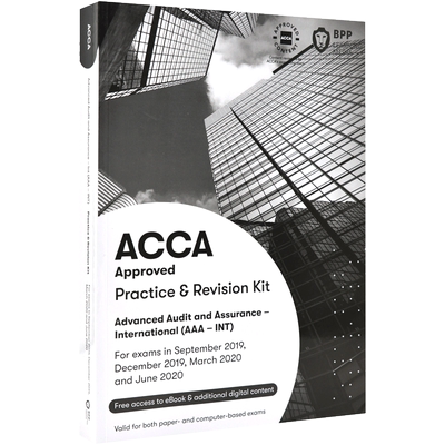 现货 ACCA高审计与鉴证业务 练习册 英文原版 Advanced Audit and Assurance (AAA) Practice & Revision Kit 对应P7 BPP出版