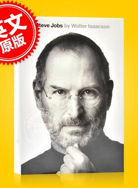 现货 史蒂夫 乔布斯传 英文原版 Steve Jobs 自传 美国版 精装英文版