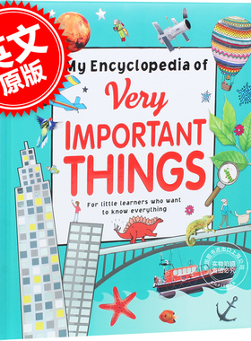现货 我的重点小百科 儿童百科 英文原版 My Encyclopedia of Very Important Things DK Children 十万个为什么百科全书 精装全彩