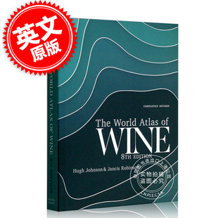 约翰逊 Edition Atlas Hugh 休 英文原版 新版 世界葡萄酒地图 Wine 第8版 8th Johnson 现货 葡萄酒大全 精装 World