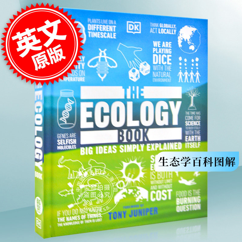 现货 DK Big Ideas The Ecology Book人类的思想百科丛书 生态学认知图 英文原版