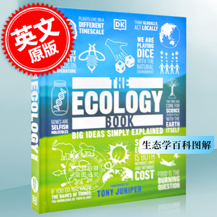 现货 Big Ecology Ideas Book人类 The 生态学认知图 英文原版 思想百科丛书