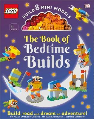 现货 DK儿童系列 乐高就寝建造系列 英文原版 The LEGO Book of Bedtime Builds 儿童手工组装 8个迷你模型