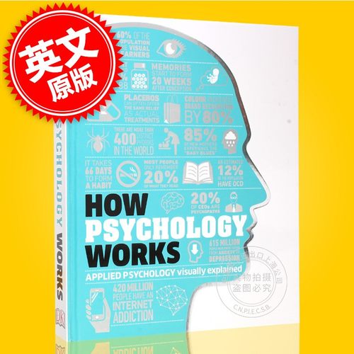 现货 英文原版 DK图解心理学百科 How Psychology Works: Applied Psychology Visually Explained