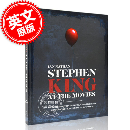 现货 史蒂芬金美剧电影艺术画册设定集 英文原版 Stephen King at the Movies 史蒂芬金小说改编影视剧全回顾设定 精装 惊悚