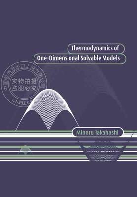 【预售 按需印刷】 Thermodynamics of One Dimensional Solvable Models