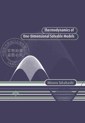 【预售 按需印刷】 Thermodynamics of One Dimensional Solvable Models