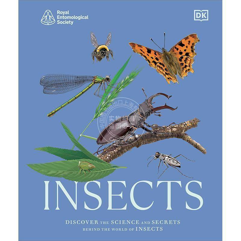 预售 昆虫 探索昆虫世界背后的科学和秘密 DK出版社 百科全书 英文原版 RES Insects: Discover the Science and Secrets Behind t