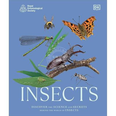 昆虫 探索昆虫世界背后的科学和秘密 DK出版社 百科全书 英文原版 RES Insects: Discover the Science and Secrets Behind the Wo