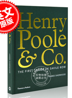 现货 亨利·普尔 萨维尔街的第 1个裁缝 英文原版 Henry Poole & Co.:TheFirstTailor of SavileRow时装定制 时尚设计 品牌历史