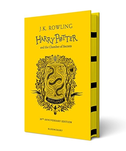 现货现货哈利波特与密室 20周年纪念版精装英文原版 Harry Potter Chamber Huff HB赫奇帕奇版 JK罗琳哈利波特系列 2