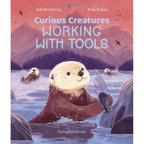 现货 足智多谋的动物使用工具 儿童科普绘本故事书 英文原版 Curious Creatures Working With Tools