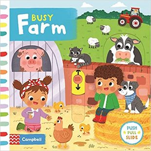 英文原版 繁忙 进口童书 Busy 中图 英语启蒙 Farm 儿童认知书 现货 农场