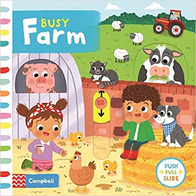 现货 Busy Farm 英文原版 繁忙的农场 儿童认知书 英语启蒙 进口童书 中图