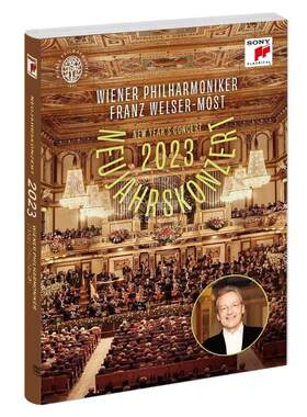 现货 【中图音像】2023维也纳新年音乐会 1DVD