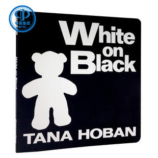 现货 卡板书 White on Black 吴敏兰绘本123第2本 绘本 Tana Hoban 黑底白字 儿童启蒙早教认知