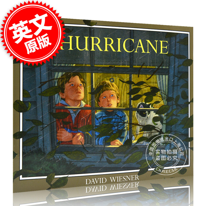 现货 飓风 英文原版 hurricane 绘本故事 儿童读物 大风