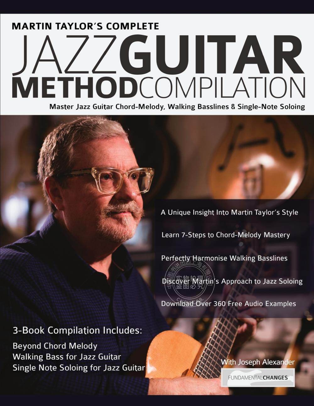 【预售 按需印刷】 Martin Taylor Complete Jazz Guitar Method Compilation