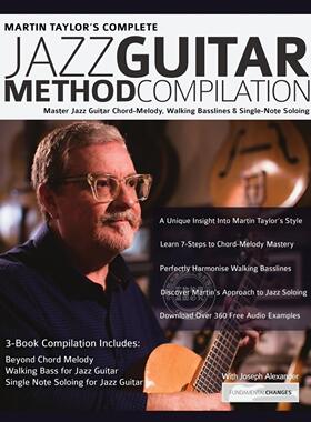 【预售 按需印刷】 Martin Taylor Complete Jazz Guitar Method Compilation