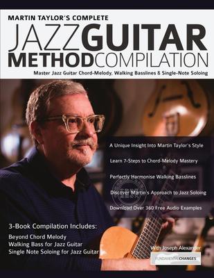 【预售 按需印刷】 Martin Taylor Complete Jazz Guitar Method Compilation