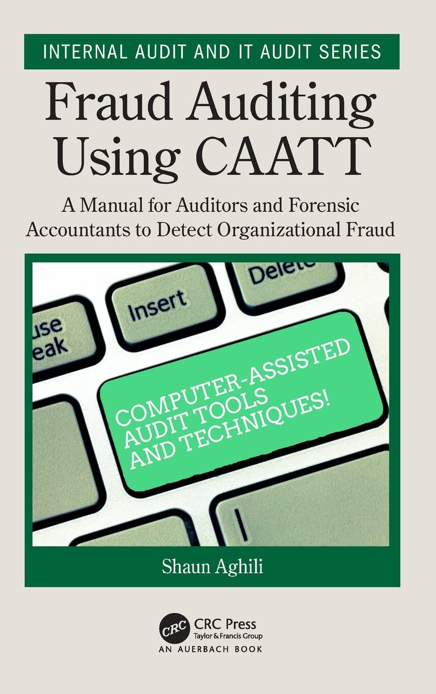 预售 按需印刷 Fraud Auditing Using CAATT