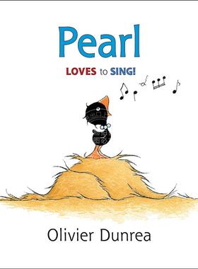 珍珠 儿童绘本故事书 Gossie & Friends系列 Olivier Dunrea 英文原版 Pearl 4-8岁