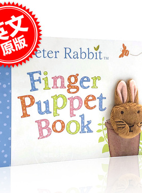 现货 By Beatrix Potter Peter Rabbit Finger Puppet Book 英文原版 彼得兔的故事