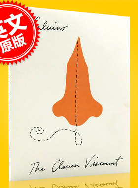 现货 分成两半的子爵英文原版The Cloven Viscount 卡尔维诺Italo Calvino经典作品看不见的城市作者外国文学小说书