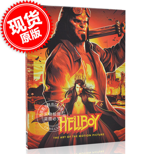现货 地狱男爵3 血皇后崛起 电影艺术画册设定集 英文原版 Hellboy: Art of Motion Picture 2019 精装 Rise of the Blood Queen