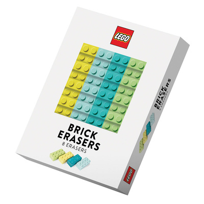 现货 乐高 砖橡皮 LEGO Brick Erasers 英文原版 趣味礼品