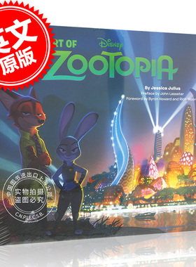 现货 疯狂动物城 迪士尼电影画册 英文原版 The Art of Zootopia