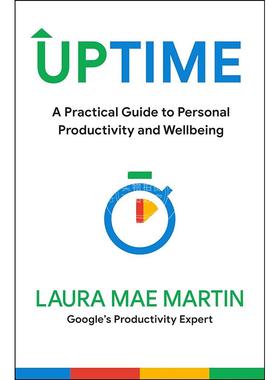 正常运行： 个人生产力和福祉实用指南 英文原版 Uptime: A Practical Guide to Personal Productivity and Wellbeing