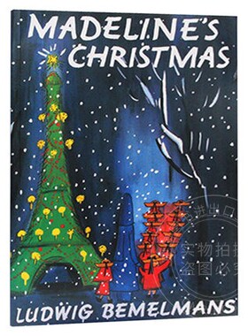 现货！玛德琳的圣诞节 英文原版绘本 Madeline's Christmas 凯迪克金银双奖韵文与歌谣