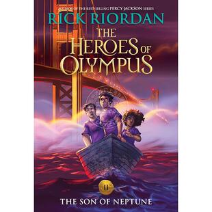 现货 海神之子 奥林匹斯英雄系列2 雷克·莱尔顿 波西杰克逊系列续作Rick Riordan 英文原版 The Son of Neptune 10-14岁
