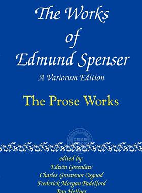 【预售 按需印刷】  The Works of Edmund Spenser