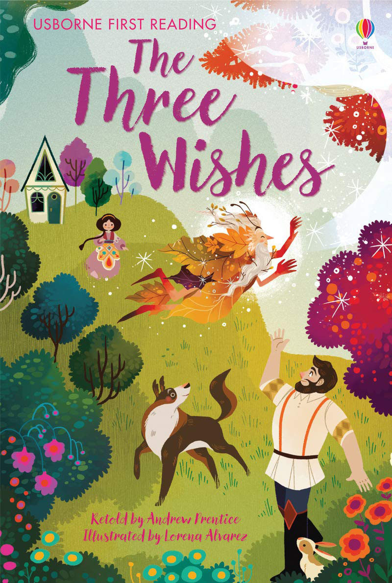 三个愿望 英文原版 the three wishes 精装 usborne儿童启蒙绘本故事