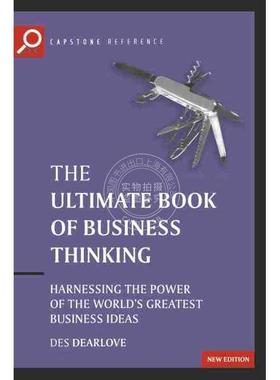 预售 按需印刷 商业思想的终极书籍：世界上最伟大商业理念的力量The Ultimate Book Of Business Thinking - Harnes