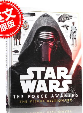 现货 星球大战：原力觉醒图鉴 Star Wars:Force Awakens Visual 英文原版 原力觉醒 DK