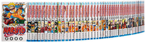 预售 火影忍者 日文原版 NARUTO 漫画套装 ナルト コミック 1-72 全72巻完結セット