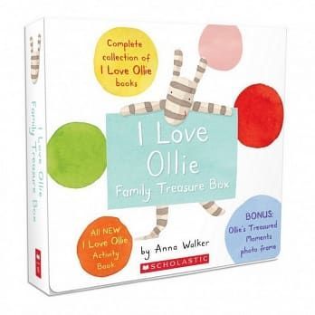 现货 I Love Ollie Family Treasure box9册Scholastic亲子睡前故事