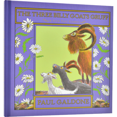 现货 三只山羊精装儿童绘本故事书英文原版经典民间故事系列The Three Billy Goats Gruff ( Folk Tale Classics )蓝思500L