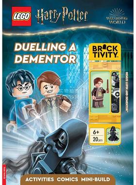 现货 乐高哈利波特：与摄魂怪决斗（含雷蒙斯-卢平教授迷你模型和摄魂怪迷你拼装玩具）英文原版 LEGO Harry Potter: Duelling a D