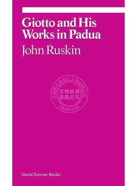 预售 乔托及其在帕多瓦的作品 艺术画册 意大利画家 英文原版 Giotto and His Works in Padua