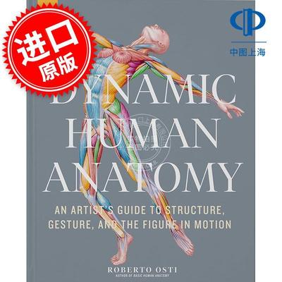 动态人体解剖学 Dynamic Human Anatomy: An Artist's Guide to Structure  Gesture  and the Figure in Motion 英文原版